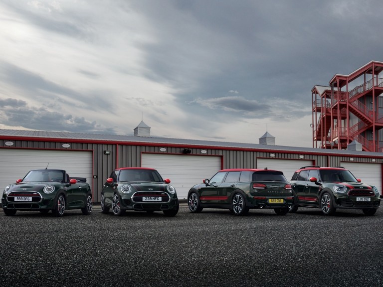 MINI JCW Кабриолет - MINI JCW 3-дверный хэтчбэк - MINI JCW Countryman - MINI JCW Clubman